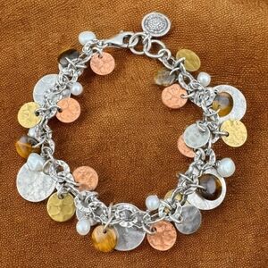 B1853 Retired Silpada Mixed Metal Bracelet